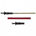X Autohaux 2pcs 200mm 7 87 Splitter Support Rods Adjustable Front Rear Bumper Lip Strut Rod Tie Bars Fit Most Vehicle Red