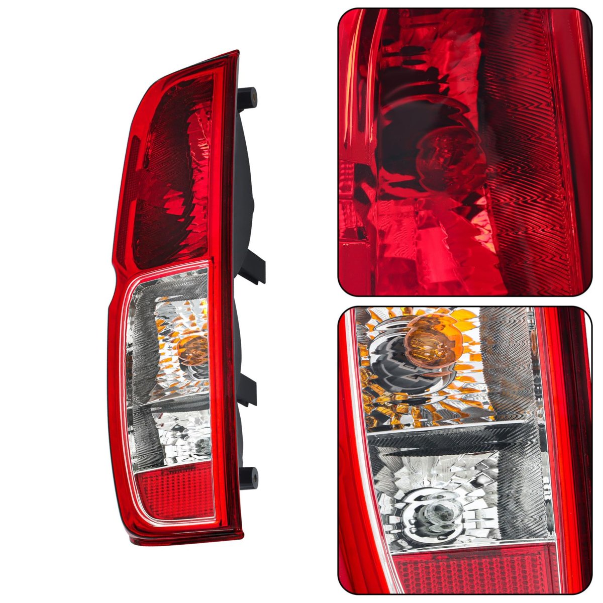 Left Driver Side Tail Light Assembly For Frontier 2005 2021 And Equator 2009 2012 Rear Halogen Lamp With Bulbs Replaces
