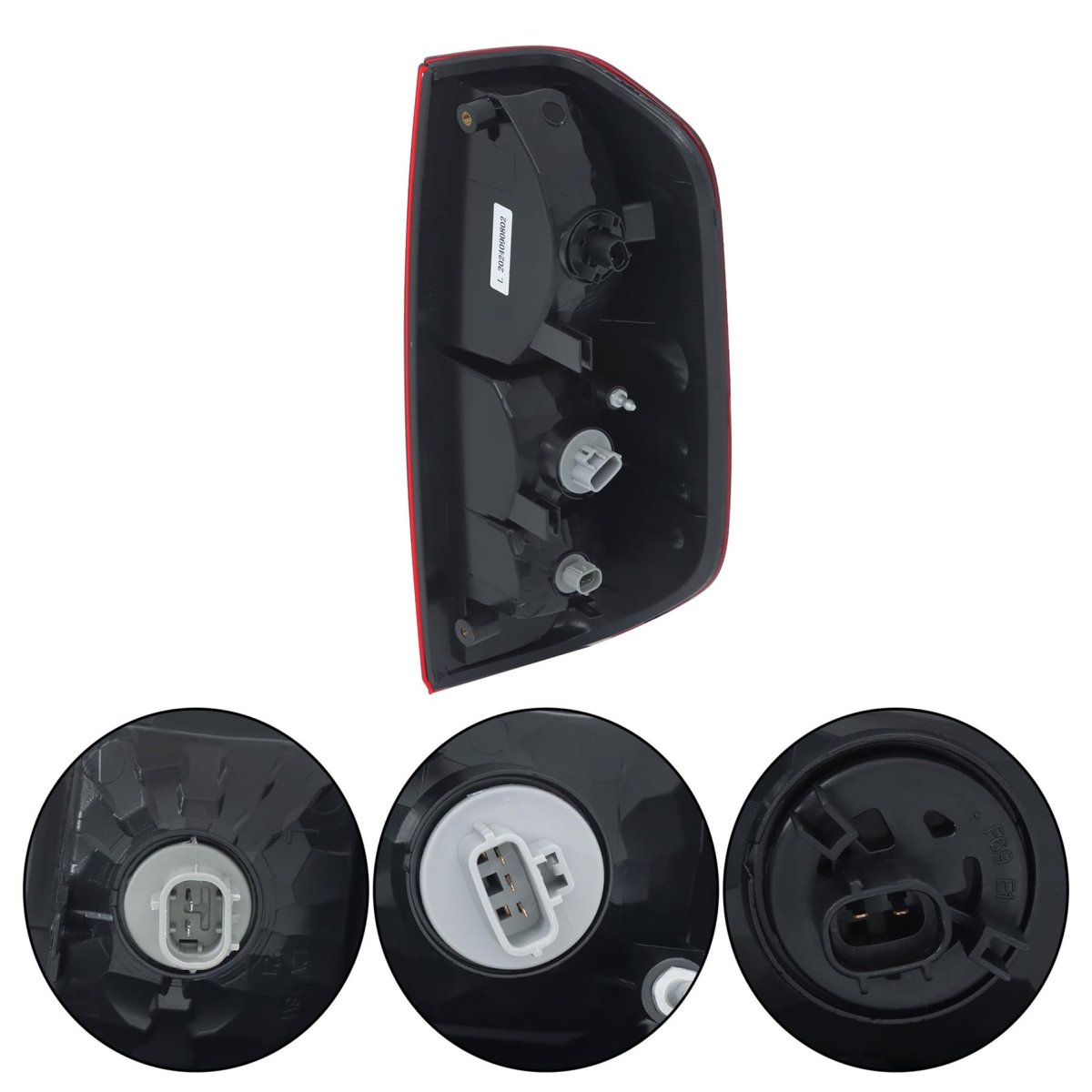 Left Driver Side Tail Light Assembly For Frontier 2005 2021 And Equator 2009 2012 Rear Halogen Lamp With Bulbs Replaces