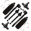 Es80022 Es80023 Tie Rod End Lower Ball Joint Steering Rack Boot Front Suspension For 2009-2012 Hyundai Elantra 2010-2013 Kiate