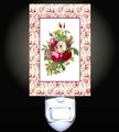 Floral Toile Ii Decorative Nightlight 