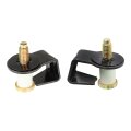 2pcs Door Latch Lock Striker Bolt Set Replacement For 1980-1997 F-350 Pickup Truck 38448
