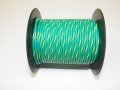 Green Yellow Striped Automotive Gxl Copper Wire 16 Ga Awg Gauge Truck Motorcycle Rv General Purpose Defferent Lengths Available