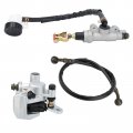 M Mati Rear Brake Caliper Master Cylinder Hose Assy For Yamaha Yz80 Yz85 1993-2022 4es-2580w-00-00 5pa-2580w-00-00