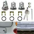 654394765282 Door Lock Cylinder 2 Keys Doors Trunk Key Set Replacement For Buick Skylark 1967-1970 1975-1979