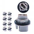8pcs Turn Signal Pointer Socket 33302-s5a-a01 For Honda Civic Cr-v Element Odyssey Crosstour And Acura Rdx Tl Tsx 