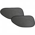 Uxcell 2 Pairs Side Window Screen Sun Shade Cover Shield Sunshade Protector For Car