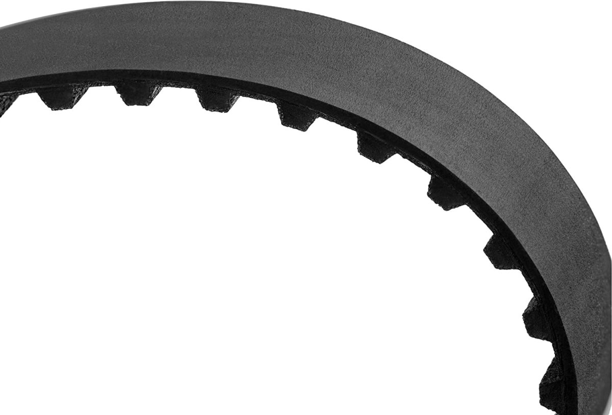 2 Pcs Poly V Drive Belts For Rikno 70-150vsr-38b Mini Lathe High Strength Rubber Ribbed Motor Replacement Black