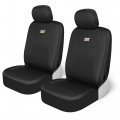 Duradrive Front Seat Covers 2 Pack Black Oxford Heavy Duty Water Resistant Auto Protectors For Truck Suv Sedan Semi Universal 
