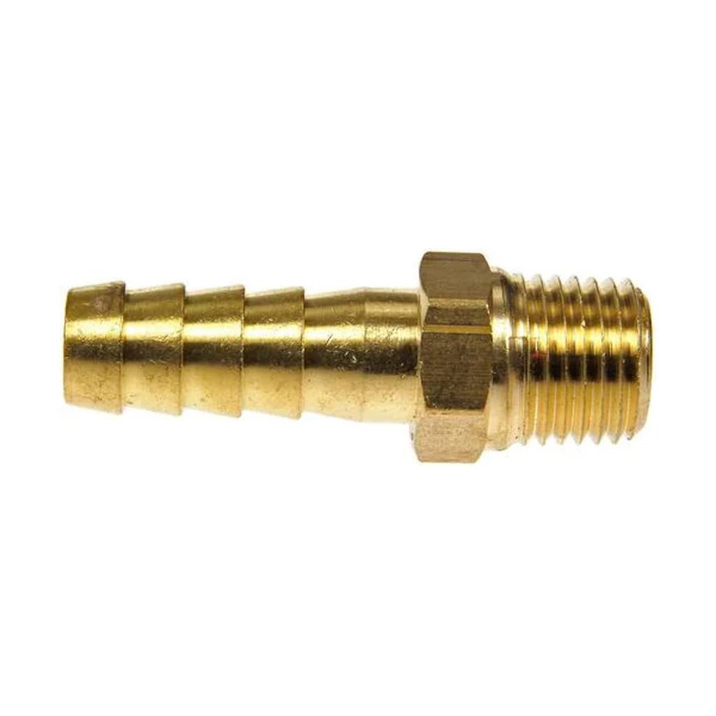 Fuel Hose Fitting Brass Thread Barb Straight Shape 1 4 Npt 0 295 In Inner Diameter Alx-pau-rb-785-416d-cla1