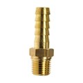 Fuel Hose Fitting Brass Thread Barb Straight Shape 1 4 Npt 0 295 In Inner Diameter Alx-pau-rb-785-416d-cla1