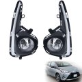 Front Fog Lamp Left Right Side Light Replacement For Yaris 2018-2020 