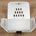 Skid Plate Engine Guard Protector Cover For 1996 1997 1998 1999 2000 2001 2002 2003 2004 Honda Xr400r Silver Aluminum Oxidation 