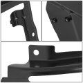Gm1063114 Front Outer Bumper Cover Support Bracket For Chevy Silverado 1500 Ld 2016-2019 Passenger Right Side Polished Black