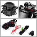 Honda Pilot Pair Of Bumper Driving Fog Lights Bezel Wiring Kit Switch Clear Lens