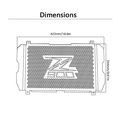 Z900 Motorcycle Radiator Cooler Guard Cover Stainless Steel For Z 900 2016 2017 2018 2019 2020 2021 2022 2023 Black