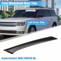 X Autohaux Left Windshield A-pillar Trim Panel For Ford Flex 2009-2019 Front Driver Outer Side Replaces Ba8z-7403145-aa Pillar