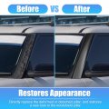 X Autohaux Left Windshield A-pillar Trim Panel For Ford Flex 2009-2019 Front Driver Outer Side Replaces Ba8z-7403145-aa Pillar
