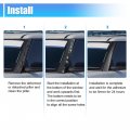 X Autohaux Left Windshield A-pillar Trim Panel For Ford Flex 2009-2019 Front Driver Outer Side Replaces Ba8z-7403145-aa Pillar