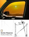 A-premium Front Left Power Electric Window Regulator With Motor Compatible Jeep Compass 2007-2017 Sport Utility Driver Side
