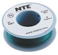 Nte Electronics Whs22-05-25 Hook Up Wire Solid Type 22 Gauge 25 Length 300v Green 