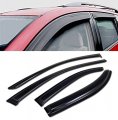 Vxmotor For 2008-09 Acura Tsx 4pcs Sun Rain Guard Smoke Vent Shade Window Visors 