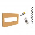 Studlock Ultra Bracket Kit For Floating Shelves Mounting Accessories Toolkit With Routing And Drilling Jigs 58 In X 6 