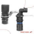 A-premium 2-pc Engine Camshaft Crankshaft Position Sensors Compatible With Chevrolet Impala Monte Carlo 2006 5 3l Pontiac Grand