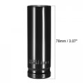 Uxcell 1 2 Drive By 17mm Deep Impact Socket Heat-treated Cr-v Steel 6-point Metric Sizes