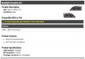 Halogen Headlight Assembly Set Of 2 Compatible With 2005-2007 Ford Focus