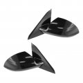 Side View Mirrors Power Left Lh Right Rh Pair Set For 06-13 Chevy Impala 