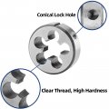 Burkit 1 2 3 Unc Round Threading Die 1 X 13 Machine Thread Left Hand