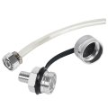 Quick Twist Engine Oil Drain Valve With Pipe M20 1 5 Silver Motor Plug For Clean And Leak Resistant Changes 