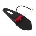 Atv Tail Light Dirt Bike Ledlight-motorcycle Brake Tail Universal Motorcycle Fender Stop Rear Taillight Lamp Dh 