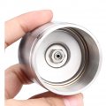 Qiilu 4pcs 2 441in Stainless Steel Trailer Bearing With Protective Buddy Bra Accessory