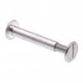Prime-line Binding Posts And Screws Truss Head Slotted Drive 3 16 In X 1 Aluminum 25 Pack 