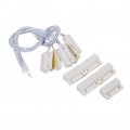 Hiletgo 5 Pairs Mc-38 Magnetic Door Switch Window Home Alarm Sensor Normally Closed Nc 