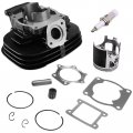 Glenparts Cylinder Top End Kit Set For Yamaha Oem 3jm-11351-02-00 2xj-11311-01-00 93450-17044-00