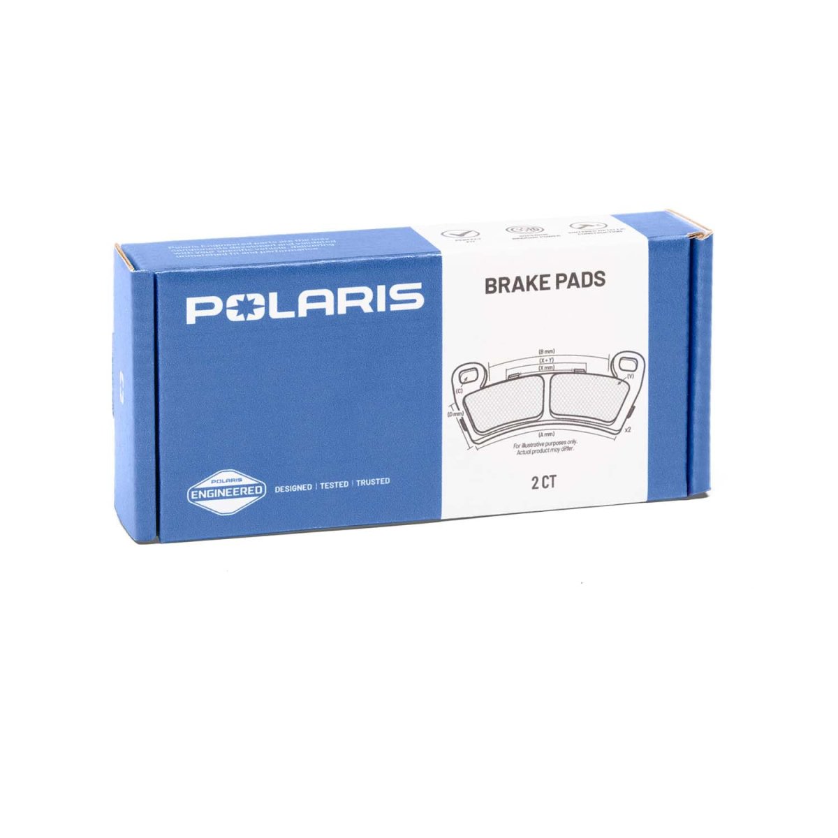 Polaris Pro Series Brake Pads 2 Qty One Wheel Service Kit For Select Rzr Models Genuine Part