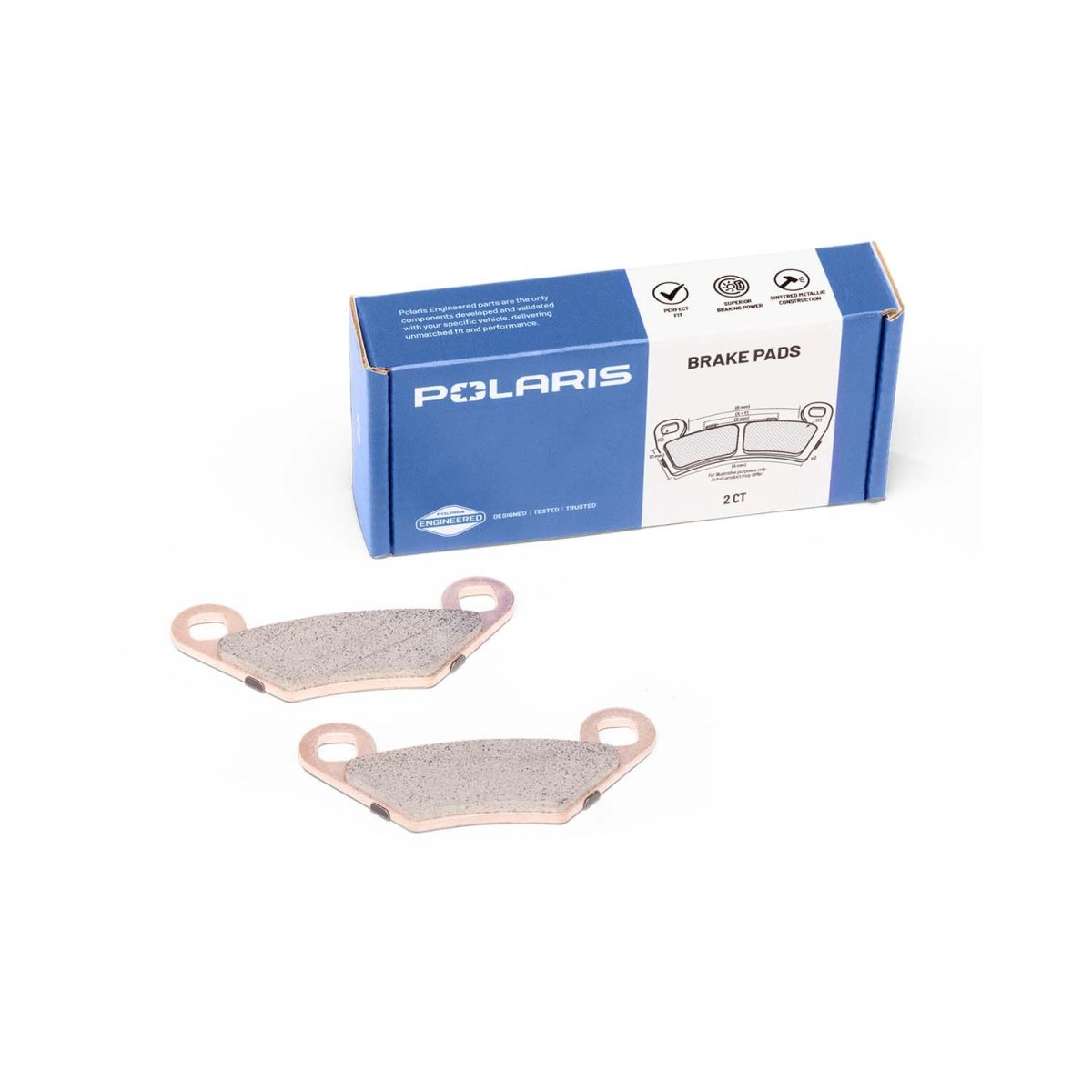 Polaris Pro Series Brake Pads 2 Qty One Wheel Service Kit For Select Rzr Models Genuine Part