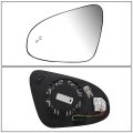 To1324137 Factory Style Driver Left Side Mirror Glass Lens Power Adjust Heated Blind Spot Detection Compatible With Toyota C-hr
