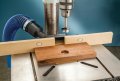 Dust Right Port For Drill Press Fence Upward Angled Sawdust Collection System Smooth Use Portable Woodworking Tool Upgrade Abs