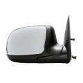 Passenger Side Door Mirror For Cadillac Escalade 2002 2003 2004 2005 2006 Manual Folding Chrome Replaces Gm1321208 25876715 