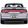 Ipick Image For Srt Logo Red Racing Stripe Black Real Carbon Fiber License Plate Frame