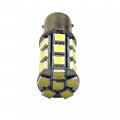 Hqrp 4-pack Ba15s Single Contact Bayonet Base Smd 5050 6300-7000k Compatible With John Deere Jd Ad2062r Parts Replacement La115