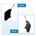 Uxcell Car Front Right Bumper Tow Hook Cover No A2128850526 For Mercedes-benz E250 2014-2015 Bright Black