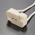 6 Pack G4 Gx5 3 Lamp Holder Rectangular Porcelain Socket For Mr Mr11 Led Cfl Halogen Bulbs With Leads 