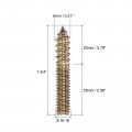Uxcell 5 16-18x1-3 4 Hanger Bolts 8pcs Double Ended Screws Wood Dowel For Furniture