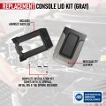 Center Console Lid Replacement Kit Gray Replaces 924-811 19127364 19127365 19127366 Compatible With Chevy Gmc And Cadillac