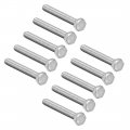 Uxcell M8x65mm Hex Bolts 304 Stainless Steel Hexagon Screw Bolt 10pcs
